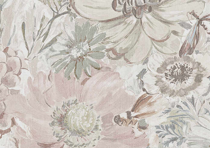 Spring Garden, Dusky Rose - Made to Measure Curtains - Image 8